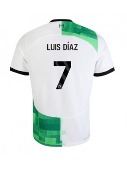 Liverpool Luis Diaz #7 Auswärtstrikot 2023-24 Kurzarm